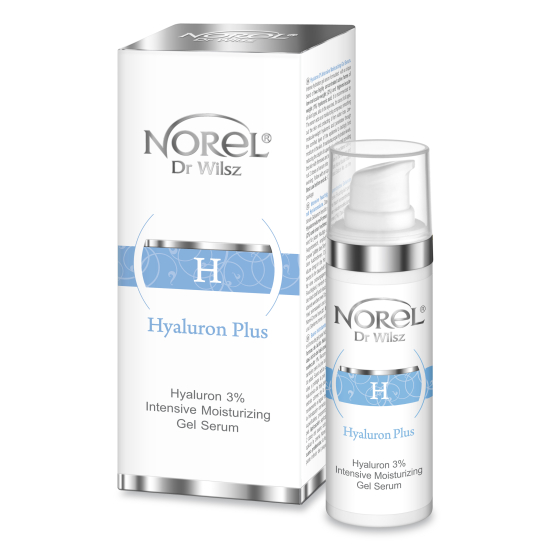 NOREL HYALURON 3% SERUM ŻELOWE INTENSYWNIE NAWILŻAJĄCE Z KWASEM HIALURONOWYM 30 ML DA349